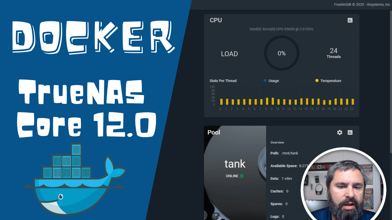 Add Docker Capabilities to TrueNAS Core