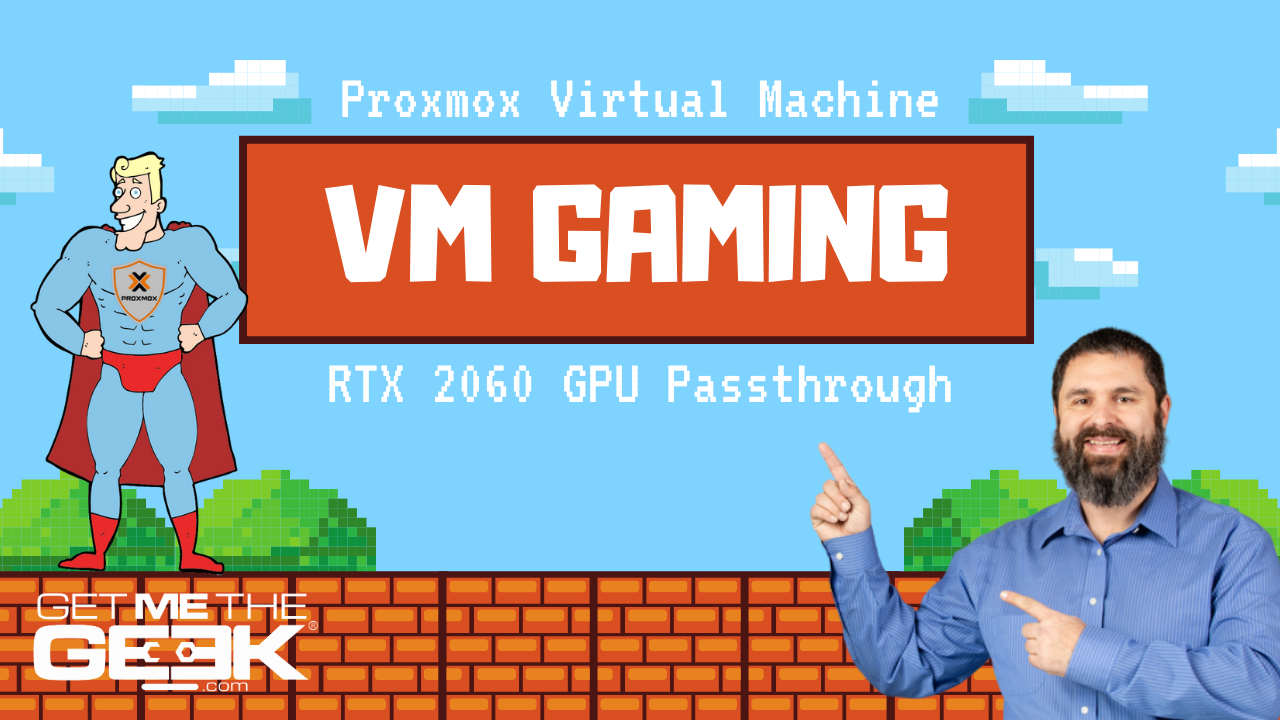 Remote Gaming and Video editing with Proxmox GPU passthrough